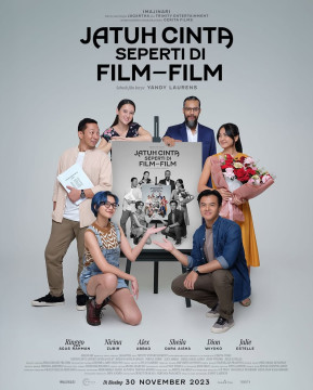 Poster Jatuh Cinta Seperti di Film-film (instagram)